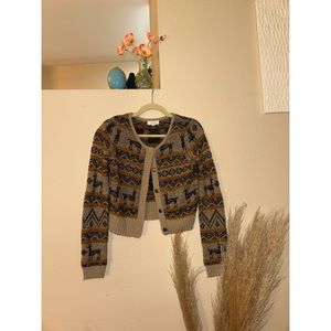 Long sleeve button cardigan